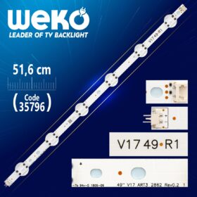 49 V17 ART3 2863 REV0.2 1 - V17 49 R1 - 51.6 CM 6 LEDLİ - (WK-1262) (K0)