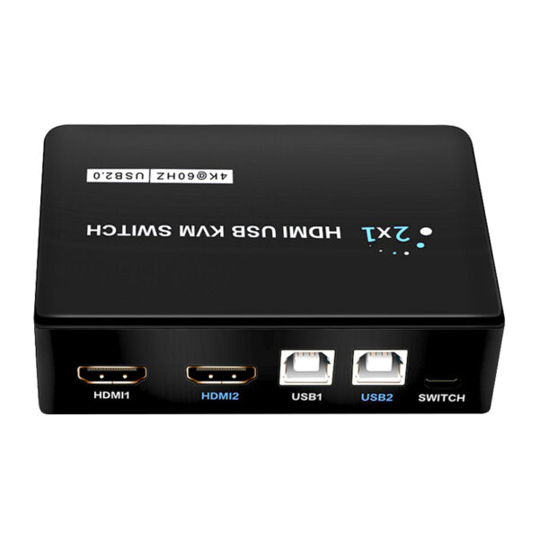 4K HDMI USB KVM SWITCH 2X1 (K0) - Görsel 2