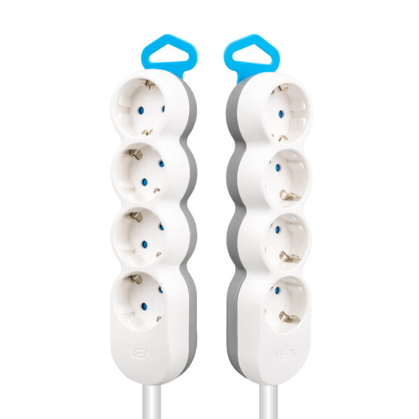 4LÜ 1.5 METRE KABLOLU GRUP PRİZ (K0) - Görsel 2