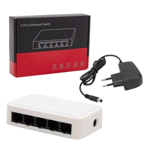 5 PORT 10/100 MBPS ETHERNET SWITCH (K0) - Görsel 3