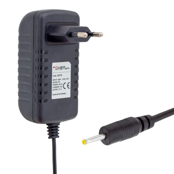 5 VOLT - 3 AMPER PLASTİK KASA PRİZ TİPİ ADAPTÖR 2.5*0.7 (K0)