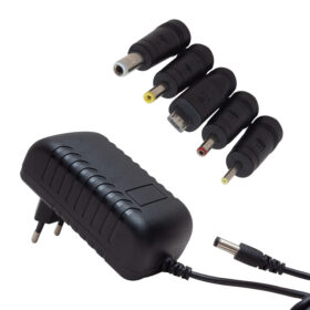 5 VOLT - 3 AMPER - 15 WATT 5 UÇLU UNIVERSAL ÇOK AMAÇLI ADAPTÖR  (+ 5 ADET UÇU UNUTMA) (K0)