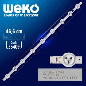 50 NDV REV1.1 - A TYPE - 46.6 CM 9 LEDLİ - (WK-993) (K0)