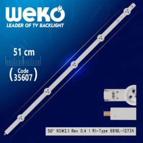 50 ROW2.1 REV 0.4 1 R1-TYPE 6916L-1273A - 51 CM 5 LEDLİ - (WK-507) (K0)