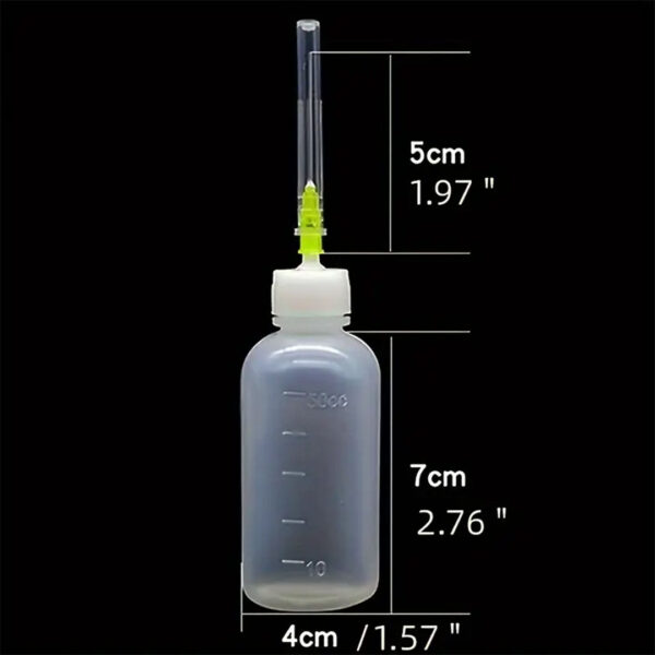 50ML PLASTİK ALKOL VETUTKAL ŞİŞESİ (K0) - Görsel 3