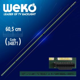55 V13 ART TV REV0.1 2 R-TYPE 6920L-0001C - 60.5 CM  75 LEDLİ -  (WK-207) (K0)