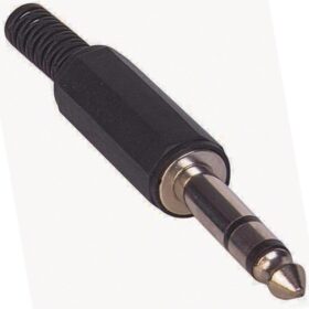 6.3 MM STEREO PLASTİK GİTAR JACK (K0)