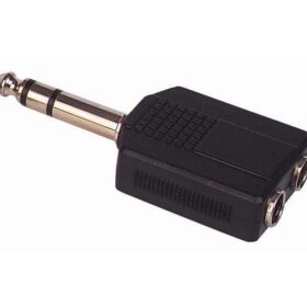 6.3 MM STEREO ERKEK / 6.3 MM STEREO DİŞİ X 2 ÇEVİRİCİ JACK (K0)