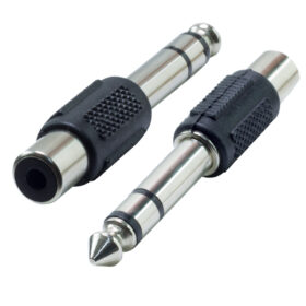 6.3 MM STEREO ERKEK / 1 TOS DİŞİ ÇEVİRİCİ JACK (K0)