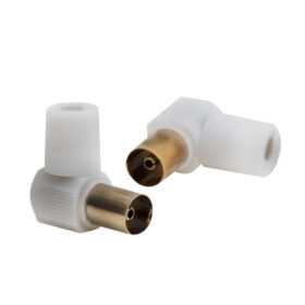 60 OHM L DİŞİ BEYAZ ANTEN FİŞİ (K0)