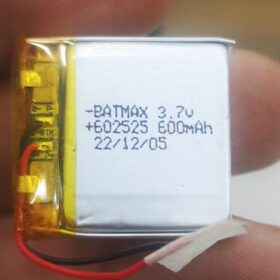 602525 3.7 VOLT 600 MAH LİTYUM POLİMER PİL (K0)