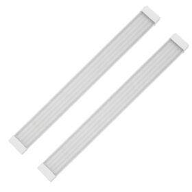 60W 120 CM KRİSTAL BEYAZ LED BANT ARMATÜR 6500K  (2Lİ PAKET) (K0)