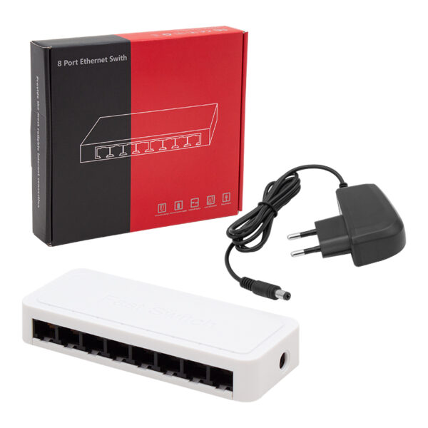 8 PORT 10/100 MBPS SWITCH (K0) - Görsel 3
