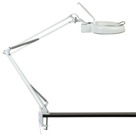 8606C-D 220 VOLT 3 DİOPTER 80 LEDLİ MASA ÜSTÜ AKROBAT BÜYÜTEÇ (K0)