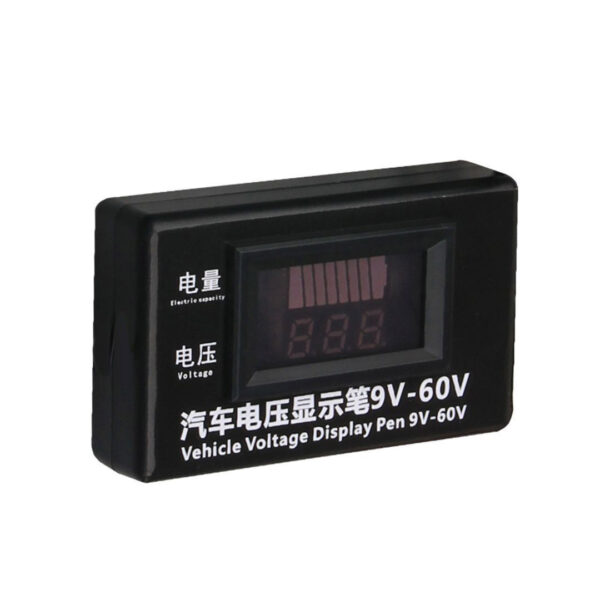 9-60V OTOMOTİV LCD DİJİTAL DEVRE TEST CİHAZI GERİLİM ÖLÇER (K0) - Görsel 3