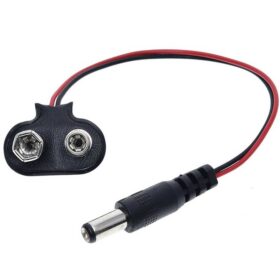 9 VOLT 2.1MM JACKLI PİL BAŞLIĞI  (IC-232A) (K0)
