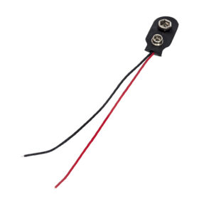 9 VOLT PİL BAŞLIĞI 10 CM KABLOLU  (IC-232) (K0)