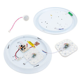 95MM BEYAZ 24 LEDLİ SENSÖRLÜ ŞARJLI TAVAN LAMBASI (K0)