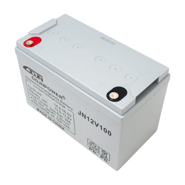 AKÜ 12 VOLT 100 AMPER GDJN JN12V100 KARBON JEL AKÜ ( 325 X 170 X 220 MM ) (K0) - Görsel 2