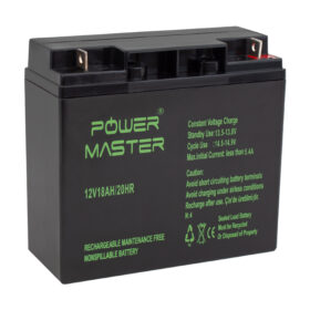 AKÜ 12 VOLT 18 AMPER   ( 181 X 76 X 167 MM ) (K0)