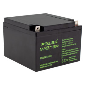 AKÜ 12 VOLT 26 AMPER  ( 165 X 176 X 125 MM ) (K0)