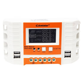 AMİSTAR GFK-1012 12V-24V 10AH 4 USBLİ DİGİTAL OTOMATİK SOLAR ŞARJ REGÜLATÖRÜ (81) (K0)