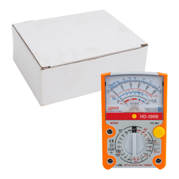 ANALOG ÖLÇÜ ALETİ HD-390B GENİŞ EKRAN (K0) - Görsel 3