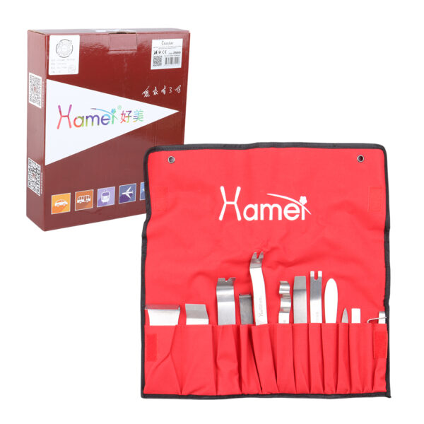 ARAÇ İÇİ SES SİSTEMİ SÖKME - LASTİK SÖKME -  KAPI DÜZELTME ÇIKARMA TAKIMI PASLANMAZ ÇELİK (K0)