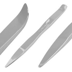 ARAÇ İÇİ SES SİSTEMİ SÖKME LEVYESİ KROM KAPLAMA ÇELİK (5X170MM) (K0)