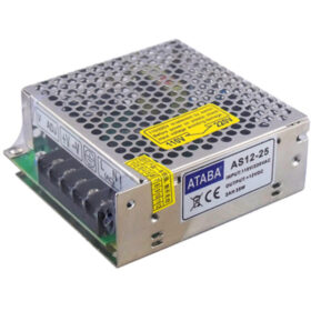 ATABA AS12-25 12 VOLT 2 AMPER METAL KASA ADAPTÖR (K0)