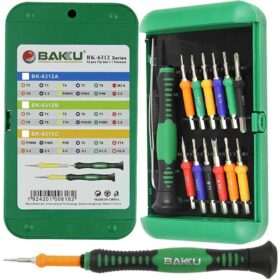 BAKU BK-6312 CEP TELEFONU TORNAVİDA SETİ 12Lİ (K0)
