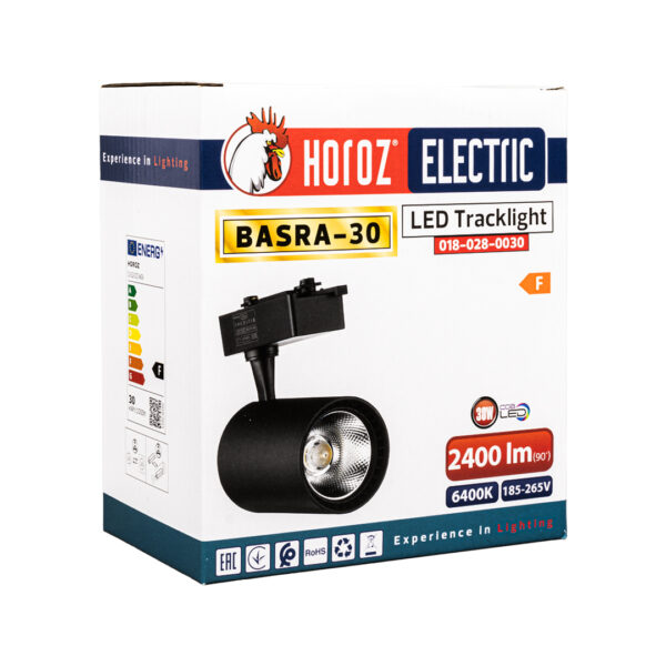 BASRA-30 6400K 30W RAYLI LED SPOT ARMATÜR (018-028-0030) (K0) - Görsel 4
