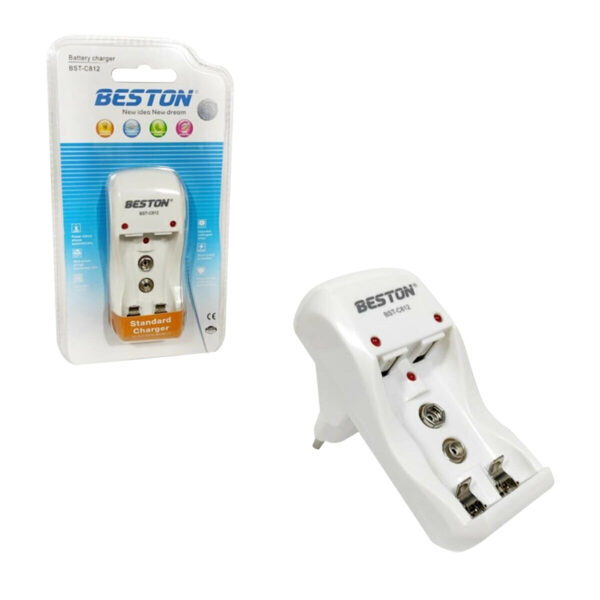 BESTON BST-C812 (2XAA-AAA*1X9V) PİL ŞARJ CİHAZI (K0) - Görsel 3