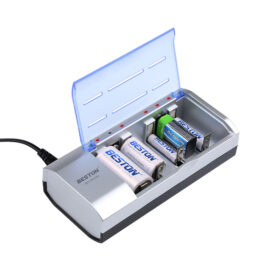 BESTON BST-C821BW (AA-AAA-C-D-9V-SC) UNIVERSAL TÜM BOYLAR PİL ŞARJ CİHAZI (K0)