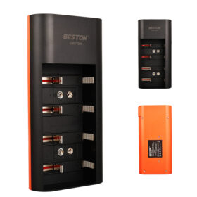 BESTON C8017BW AA/AAA/9V/C BOY/D BOY TÜM BOY PİL ŞARJ CİHAZI (K0)