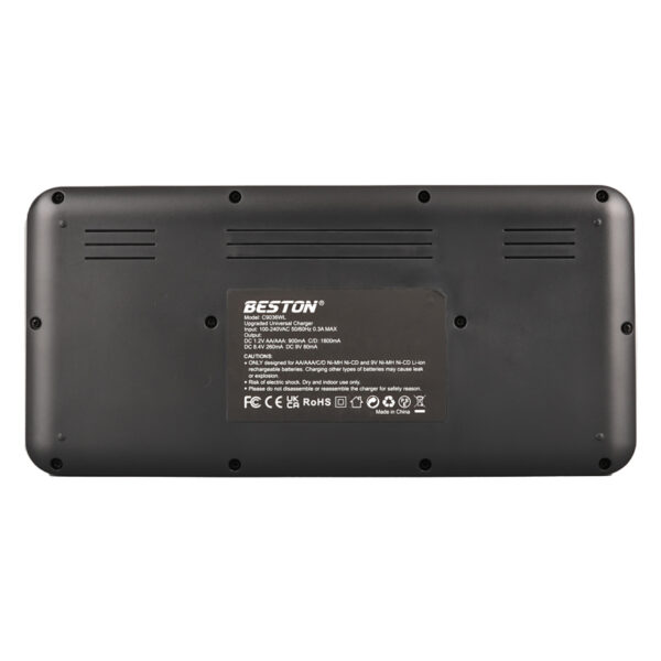 BESTON C9036WL AA/AAA/9V/C BOY/DBOY/Ni-MH/Ni-CD/9V/LİTYUM PİL LCD EKRANLI HIZLI ŞARJ CİHAZI (K0) - Görsel 4