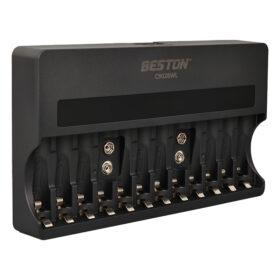 BESTON C9028WL AA/AAA/9V/C BOY/D BOY/LİON HIZLI PİL ŞARJ CİHAZI (K0)