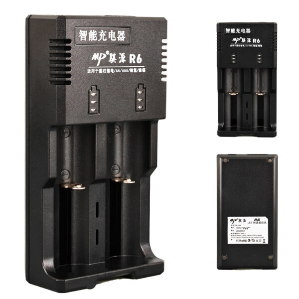 BESTON R6 AA/AAA/Ni-MH/LİTYUM İON/C BOY/123A/16340/10440/14500/18350/18490/17550/17670/18650/22650/26650 PİL ŞARJ CİHAZI (K0)