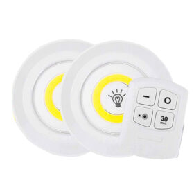 BEYAZ 150 LÜMEN COB LED YUVARLAK ÇİFT AMPÜL KUMANDALI (K0)
