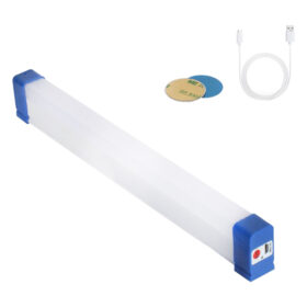 BK-300 MIKNATISLI ŞARJLI SOLAR LAMBA 32 CM (2 PARÇA HALİNDE PANELİ UNUTMA) (K0)
