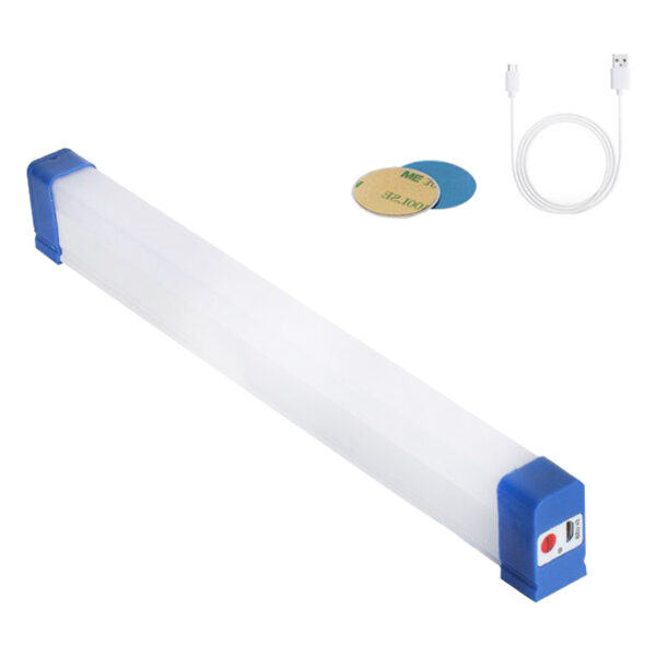 BK-300 MIKNATISLI ŞARJLI SOLAR LAMBA 32 CM (2 PARÇA HALİNDE PANELİ UNUTMA) (K0)