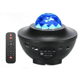 BLUETOOTH DESTEKLİ ANİMASYONLU ŞARJLI UFO TİP DİSKO TOPU (K0)