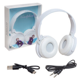 BT-002 KULAKÜSTÜ KABLOSUZ BLUETOOTH HAFIZA KART GİRİŞLİ MICKEY MOUSE KULAKLIK (K0)