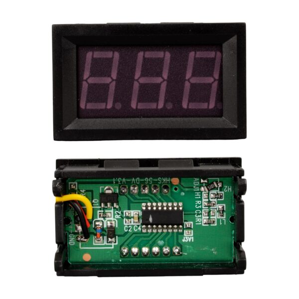 CA-056-100V DC 0-100V 1A 10A 50A 100A DİJİTAL VOLTMETRE (81) (K0)