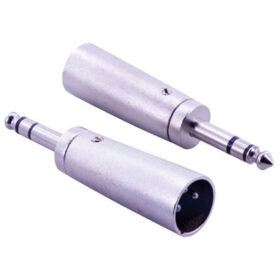 CANON ERKEK 6.3 MM STEREO ERKEK METAL ÇEVİRİCİ JACK  W-215(XRL) (K0)