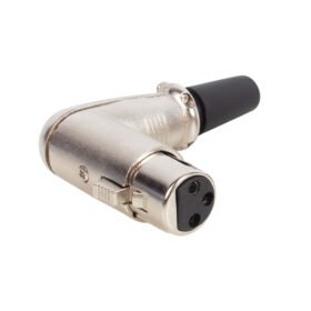 CANON FİŞ DİŞİ 90 DERECE L TİP XLR JACK FİŞ (K0)