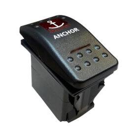 ÇAPA IRGATI IŞIKSIZ 3P ON-OFF-ON 12-24V YAYLI MARIN SWITCH (IC-134M-S11) (K0)