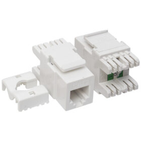 CAT3 ŞASE 6P4C 180 DERECE (KEYSTONE JACK) (K0)