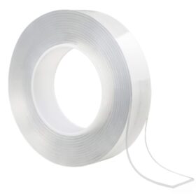 ÇİFT TARAFLI NANO TEKNOLOJİ SÜPER YAPIŞTIRICI ŞEFFAF BANT 1MM*2CM*3M (K0)