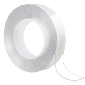ÇİFT TARAFLI NANO TEKNOLOJİ SÜPER YAPIŞTIRICI ŞEFFAF BANT 1MM*3CM*3M (K0)